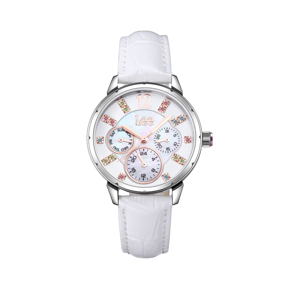 นาฬิกาข้อมือผู้หญิง LEE LEF-F39DSL7-7R