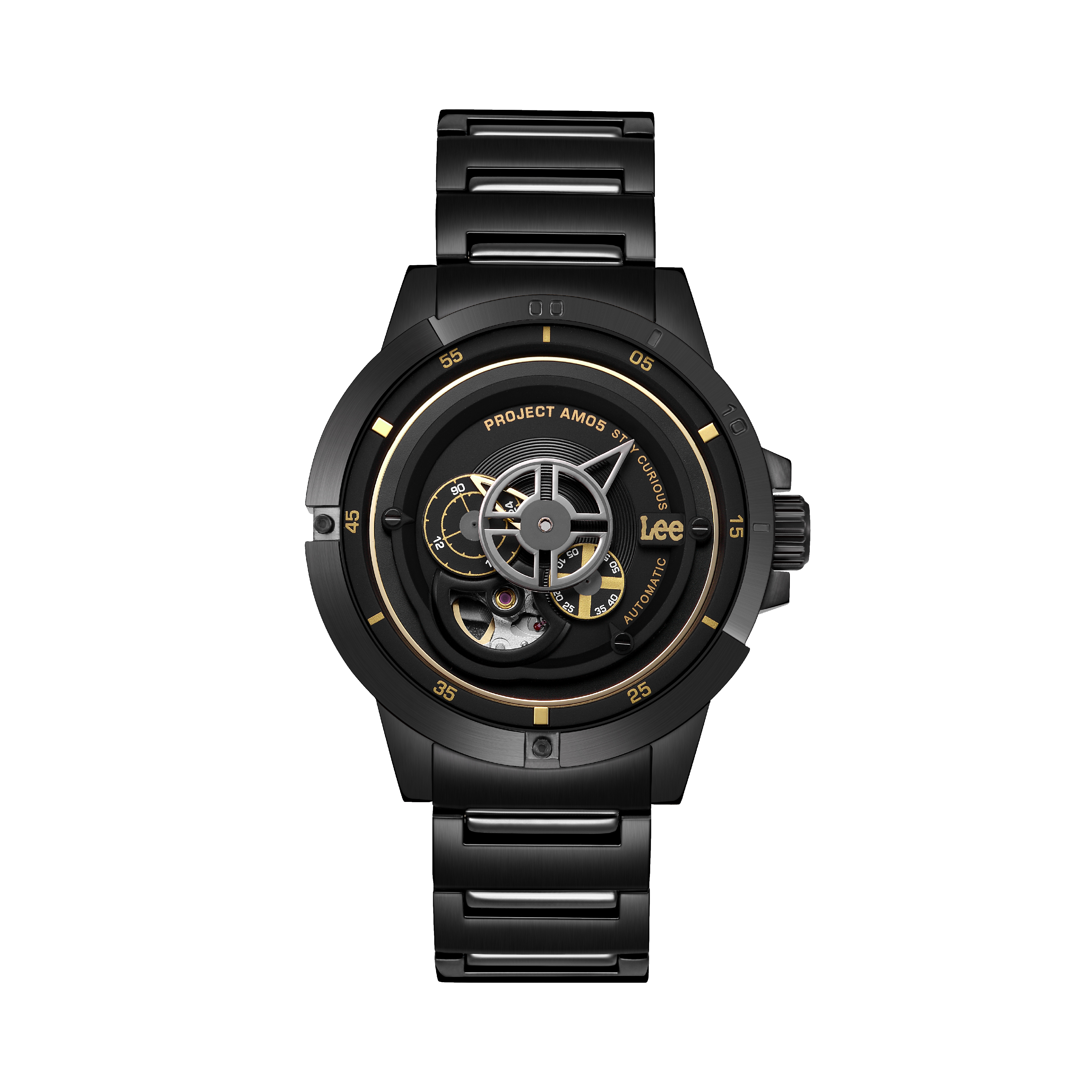 นาฬิกาข้อมือผู้ชาย LEE LES-M55DBDB-1G