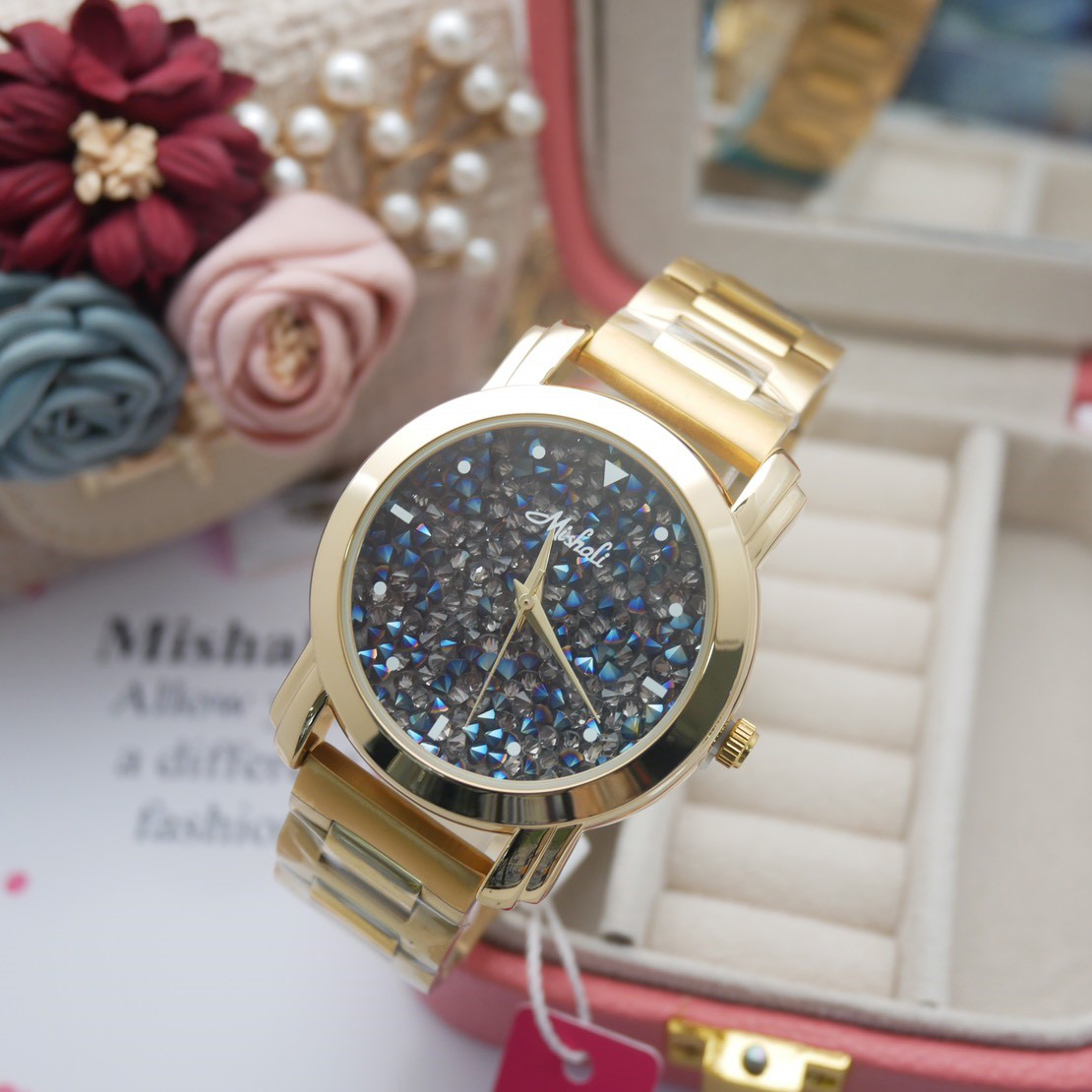 นาฬิกาข้อมือผู้หญิง MISHALI M12961 D