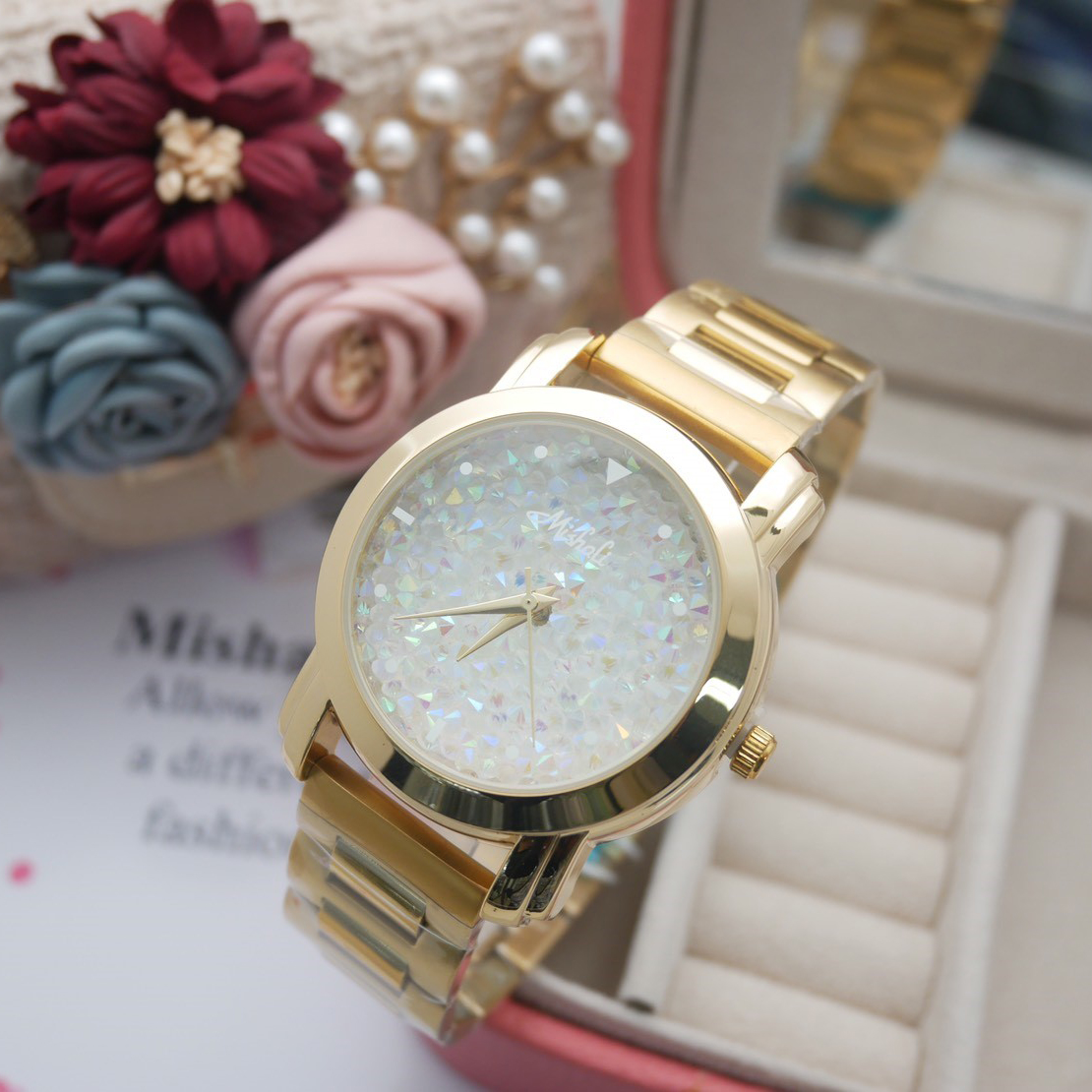 นาฬิกาข้อมือผู้หญิง MISHALI M12961 E