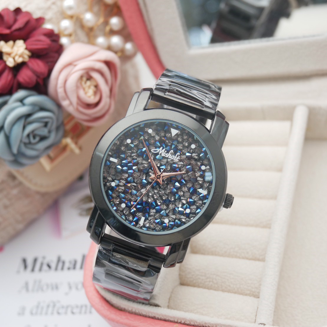 นาฬิกาข้อมือผู้หญิง MISHALI M12961 G