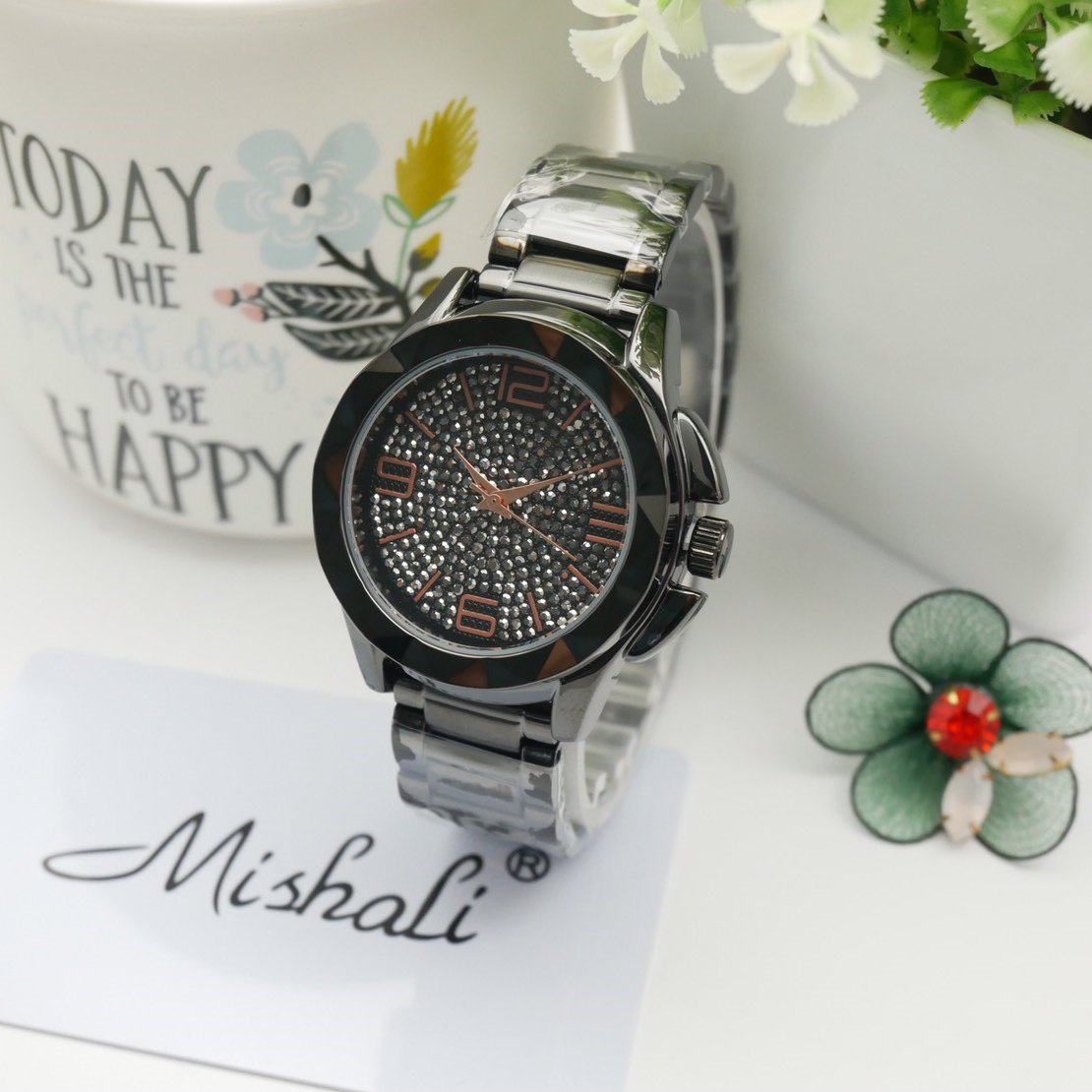 นาฬิกาข้อมือผู้หญิง MISHALI M13970A D