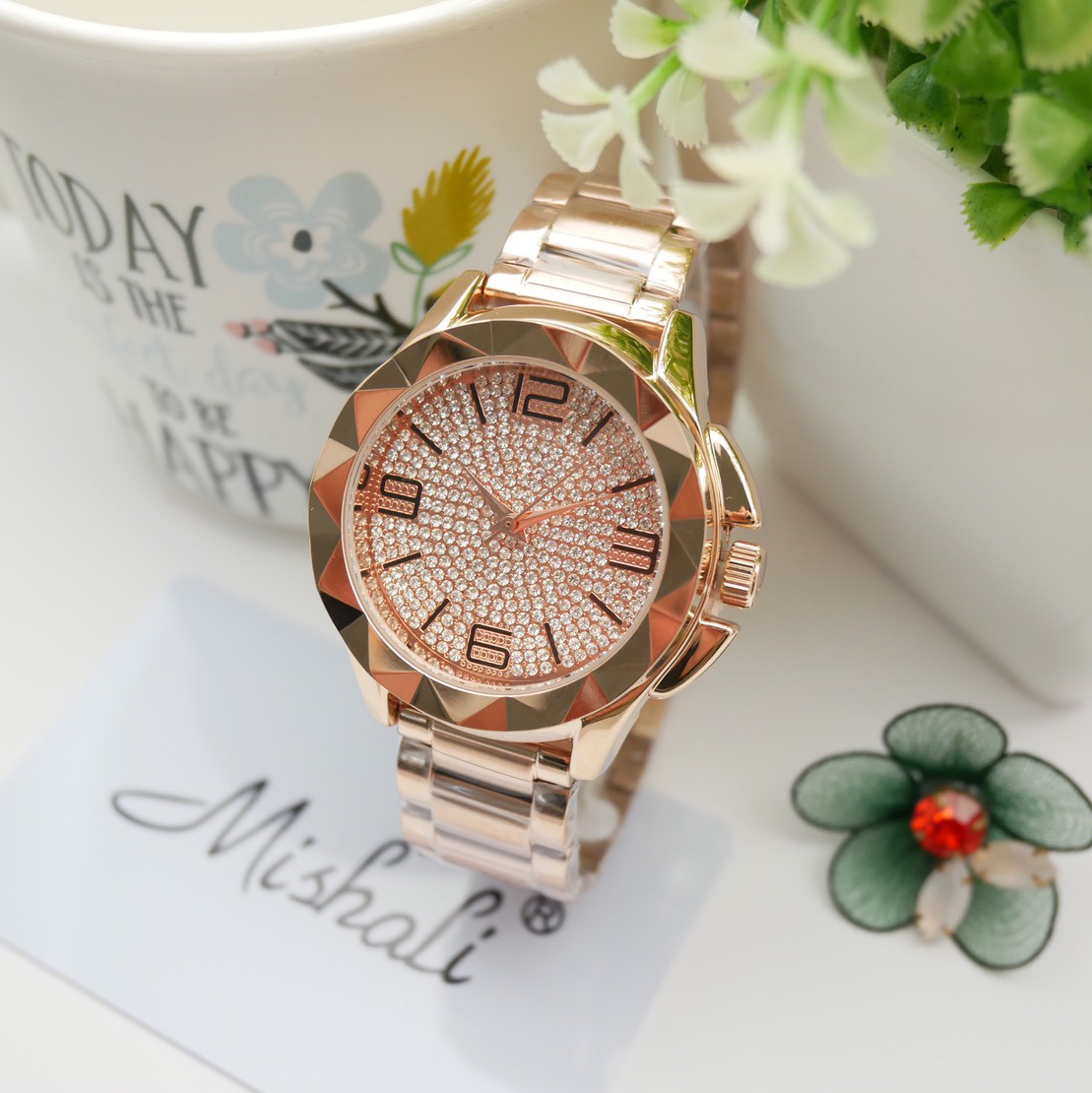 นาฬิกาข้อมือผู้หญิง MISHALI M13970A C