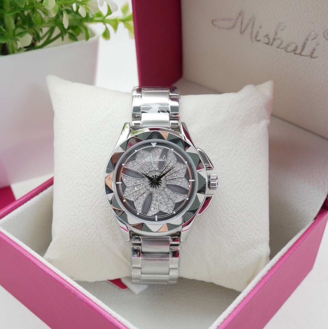 นาฬิกาข้อมือผู้หญิง MISHALI M13980A D