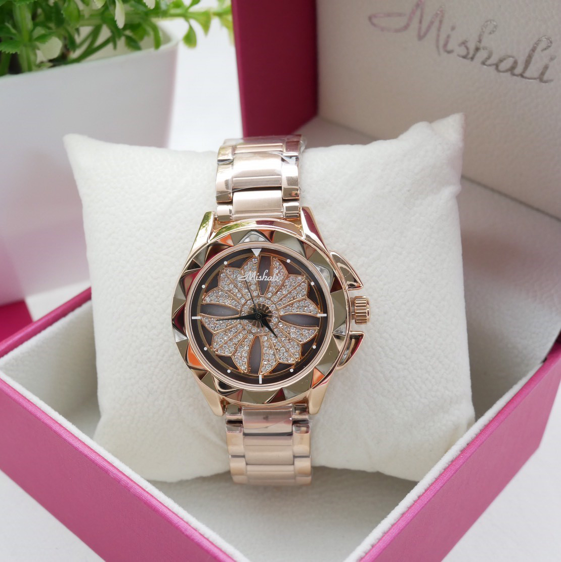นาฬิกาข้อมือผู้หญิง MISHALI M13980A C