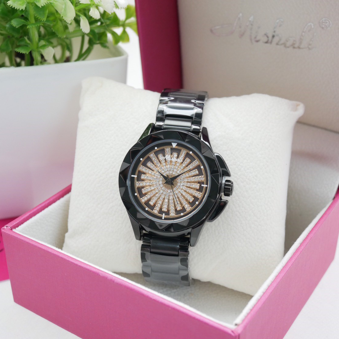 นาฬิกาข้อมือผู้หญิง MISHALI M13980C E