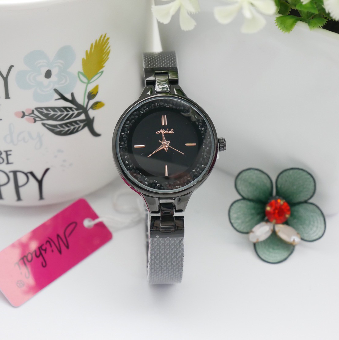 นาฬิกาข้อมือผู้หญิง MISHALI M18027 D